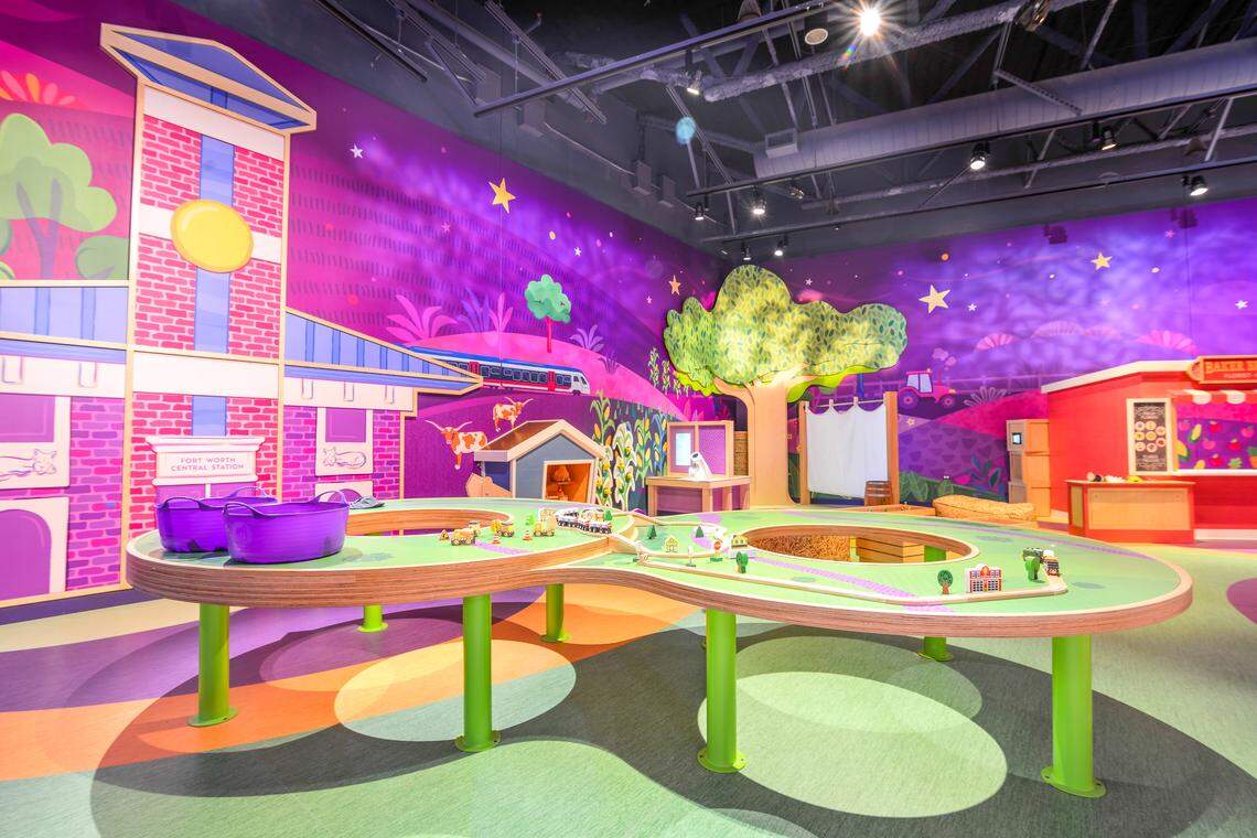 The new TCU Children’s Gallery will open at the museum on March 7.