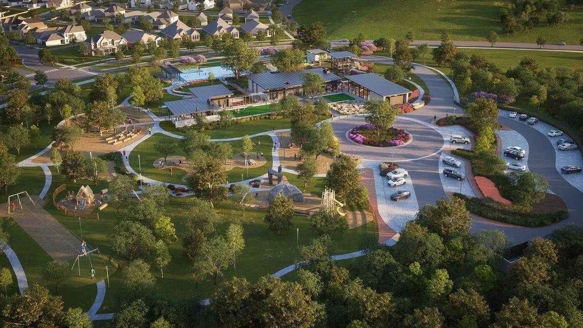 Hillwood’s goal with Landmark is to connect residents with the surrounding natural environment. 
