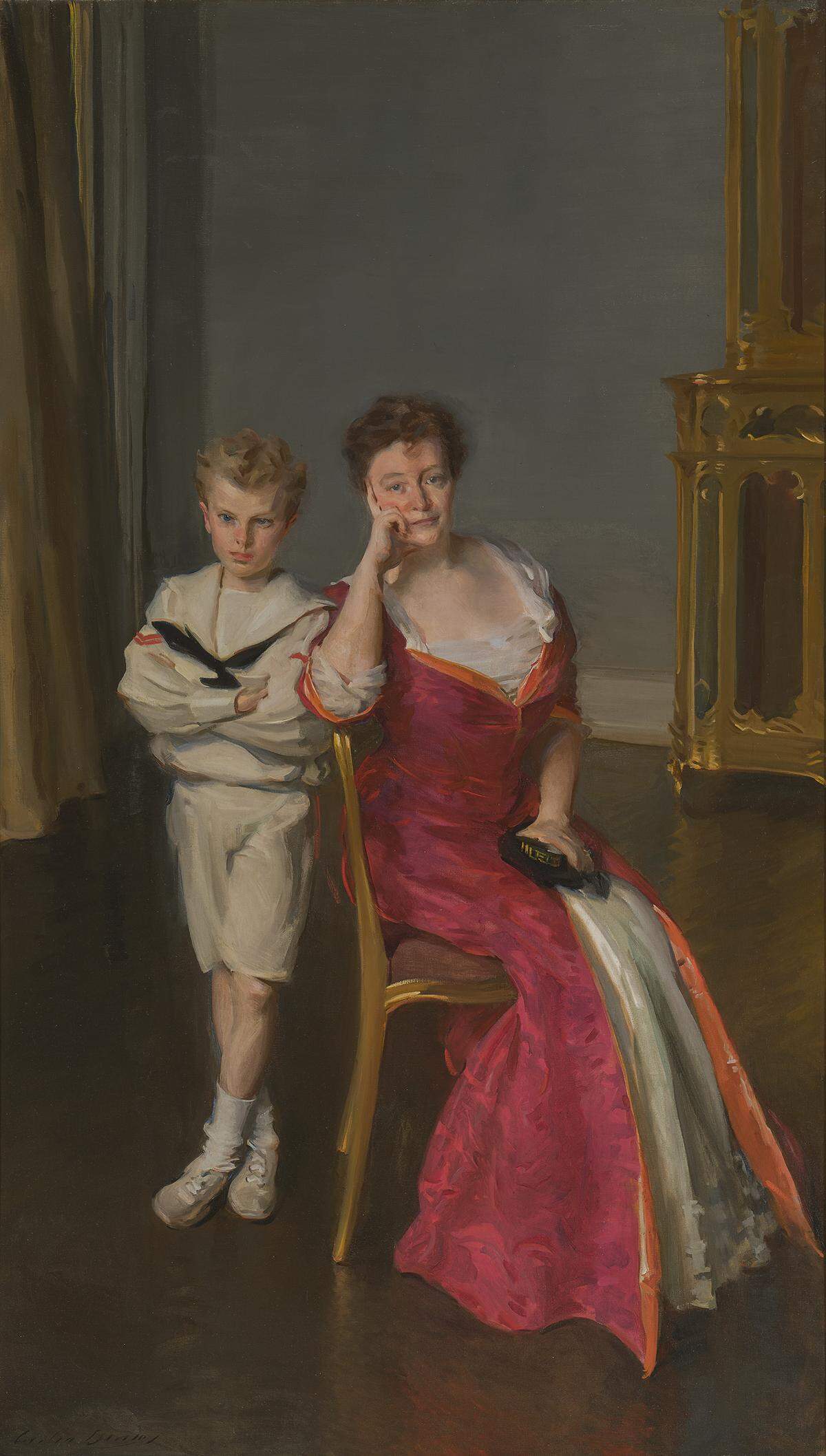 Cecilia Beaux (1855–1942) Mrs. John Frederick Lewis and Her Son, John Frederick Lewis, Jr., 1908 Oil on canvas. Amon Carter Museum of American Art