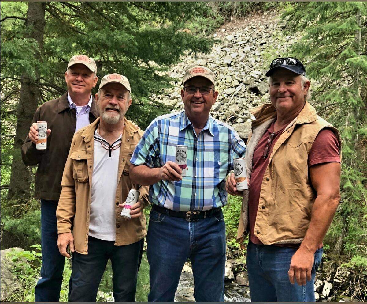 1978 TCU Ranch Management graduate Mike Corn is still best friends with some of the guys he went to school with. In this photo, the alums get together for some good times. 