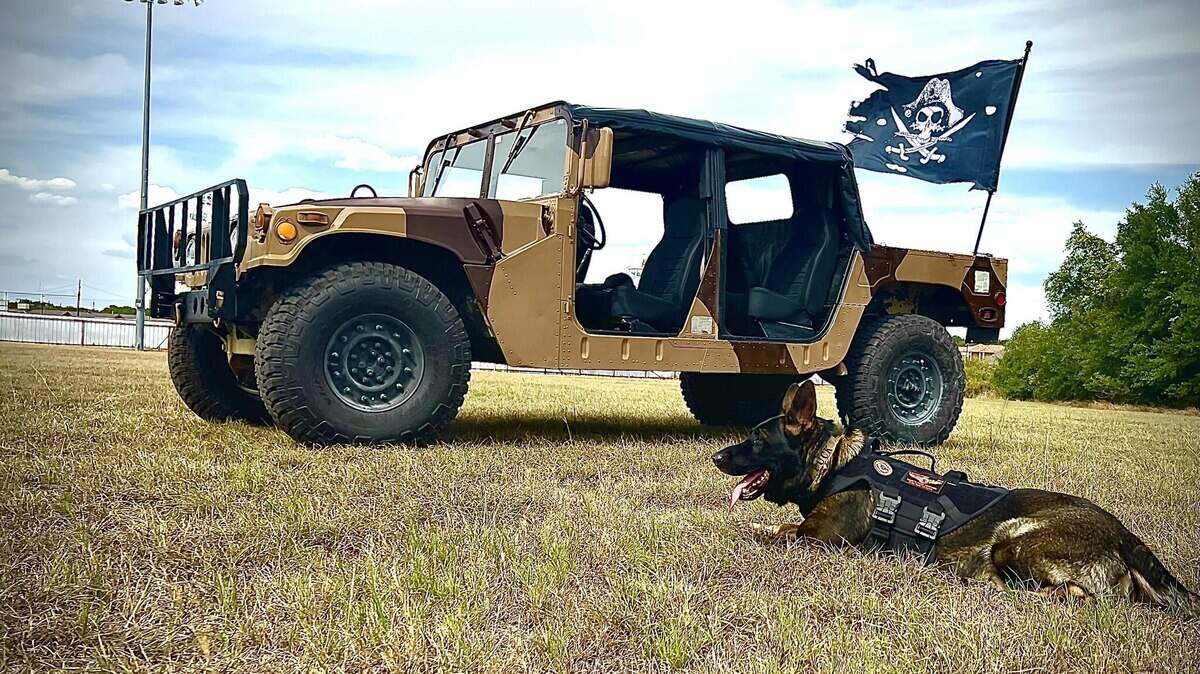 Brok’n Tusk Adventures allows customers to shoot fully automatic rifles from the side of a Humvee right here in North Texas.