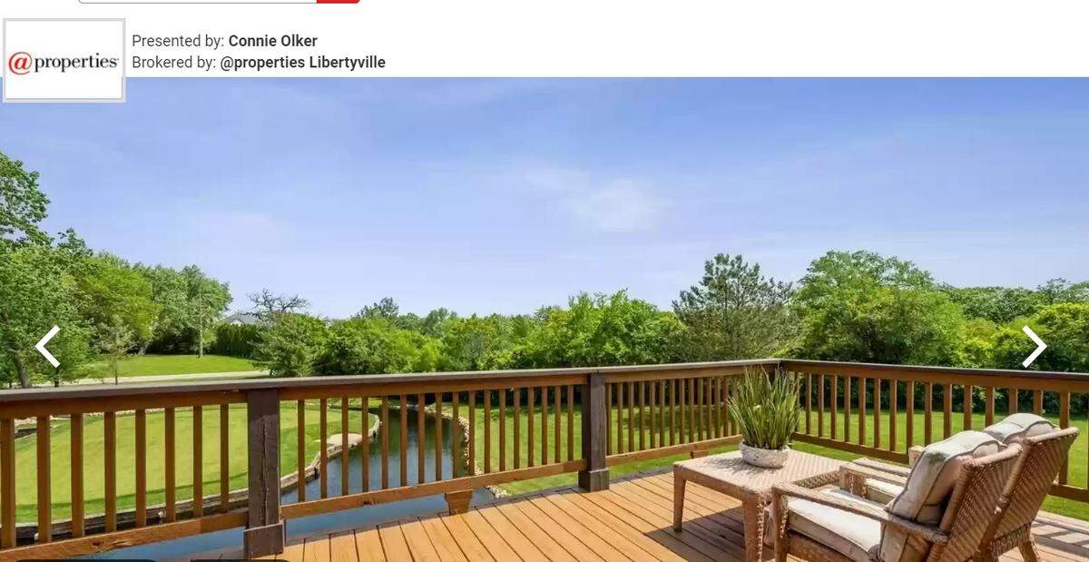 Deck area