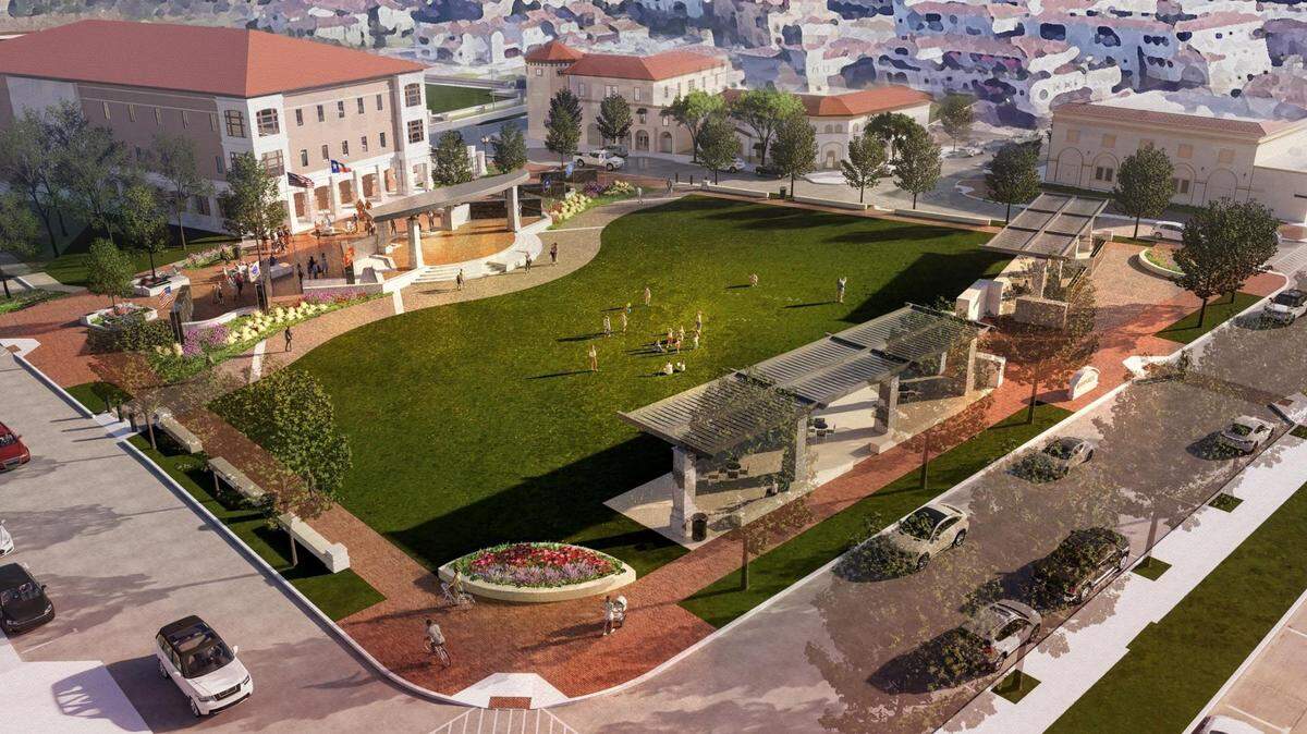 Heroes Park in Colleyville is moving to a bigger location south of city hall. 