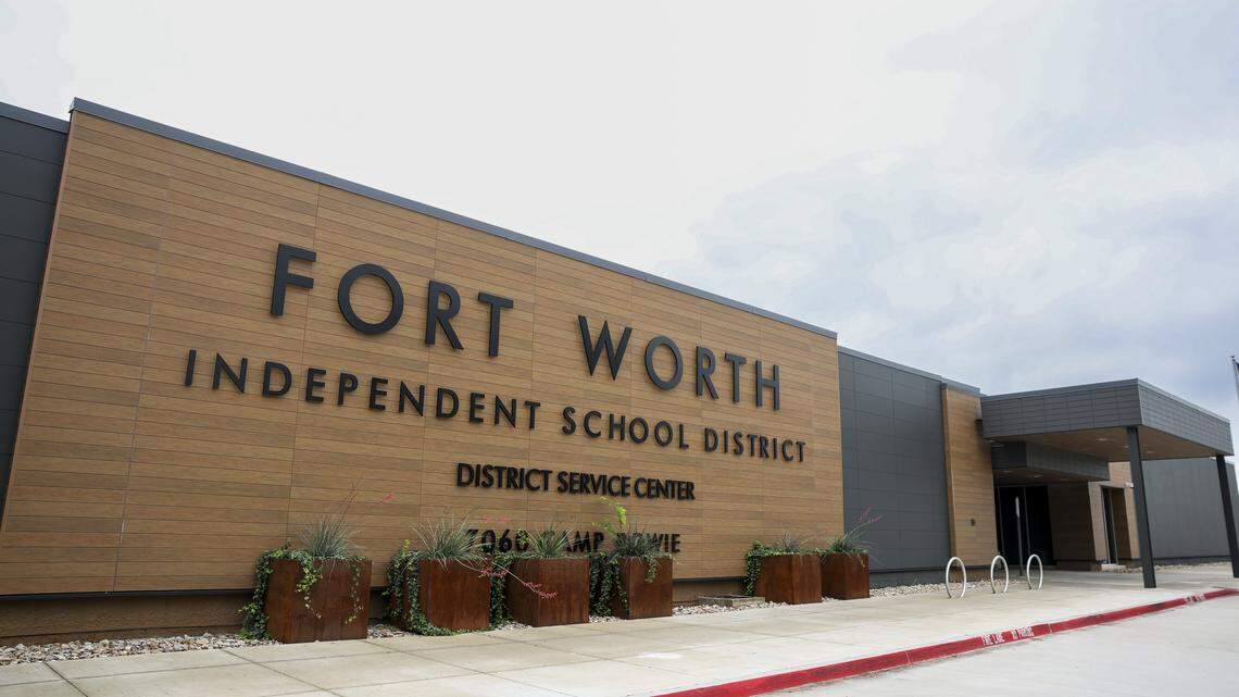 The Fort Worth Independent School District Administration building at 7060 Camp Bowie Blvd on Wednesday, April 22, 2026 in Fort Worth, Texas.