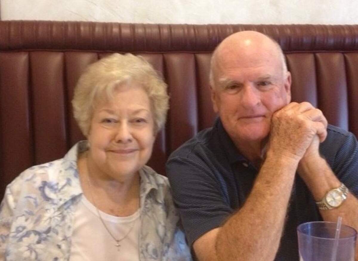JoAnne McMillon with her husband Max. JoAnne passed away in 2014. “Military wives deserve more credit, especially military wives who are mothers of multiple children,” said Max McMillon.