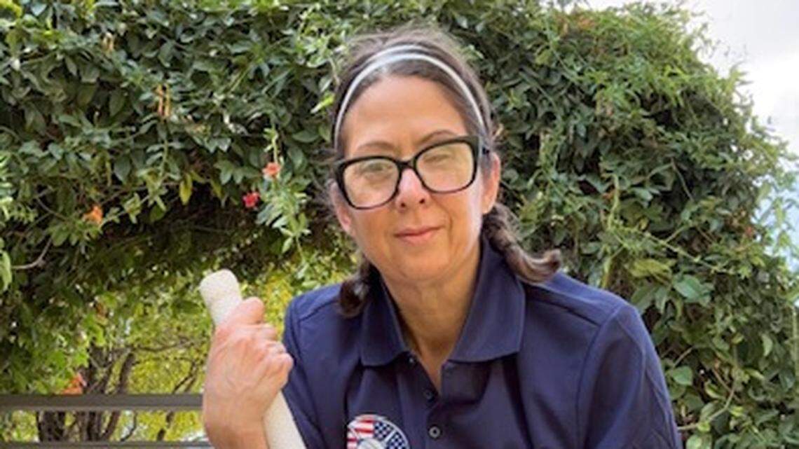 Ana Moss, 51, has made history as a member of the inaugural United States Women’s Blind Cricket Team. They are competing in the first-ever Women’s Blind T20 Cricket World Cup Nov. 11-23 in New Delhi and Sri Lanka.