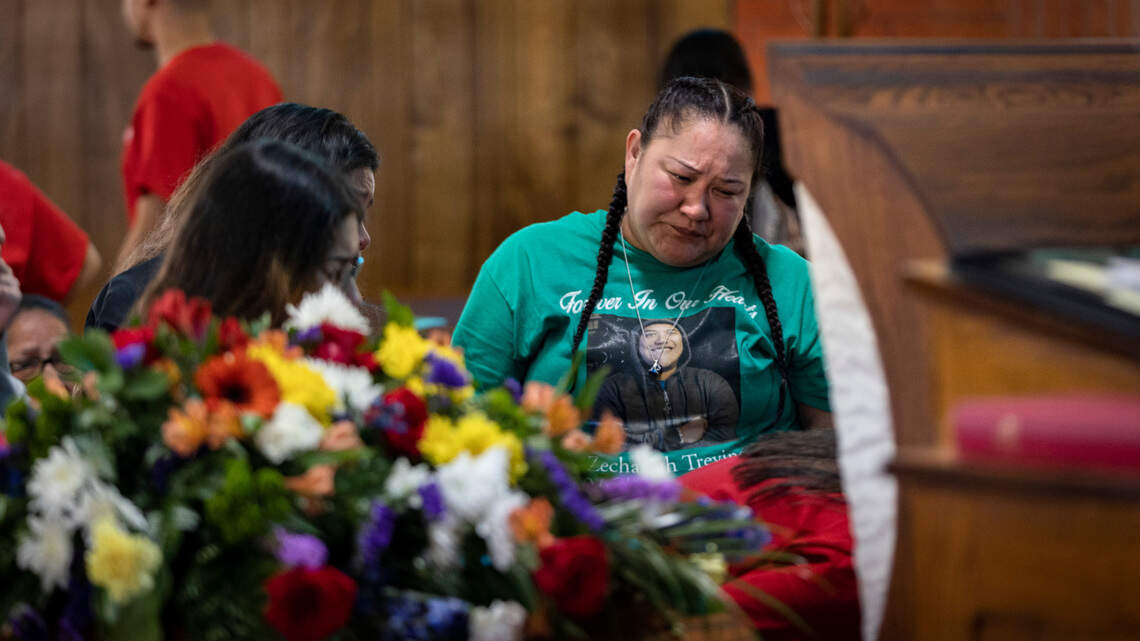 In a small Oklahoma town, community mourns 17-year-old gunned down in Fort Worth