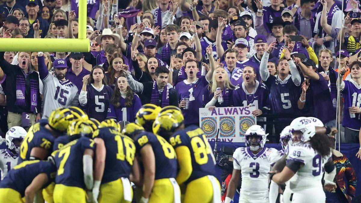 Big plays, big stops vault TCU over Michigan, into national championship game