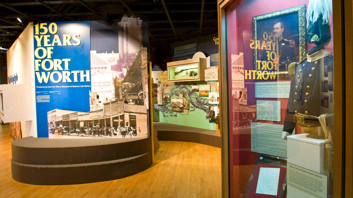 Old Fire Station No. 1 formerly held a small history museum called “The 150 Years of Fort Worth,” including the uniform of U.S. Army Maj. Gen. William Worth, never a visitor but for whom the city was named.
