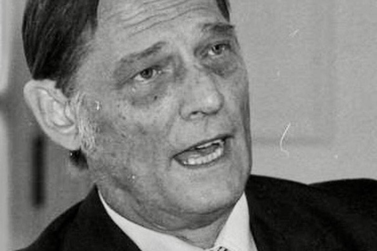 David Atlee Phillips, retired Latin American chief of the CIA and former Fort Worth resident, in 1975.