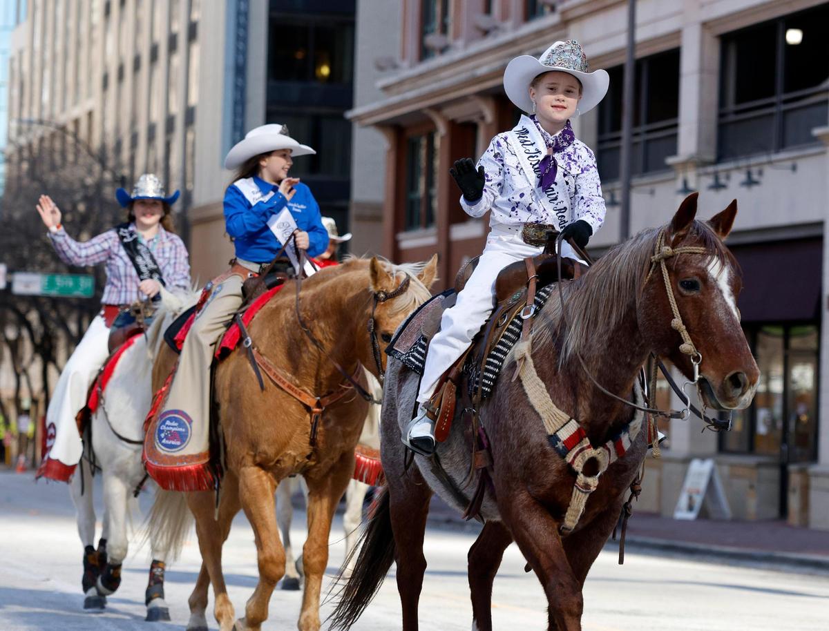 The West Texas Fair and Rodeo was represented the parade.