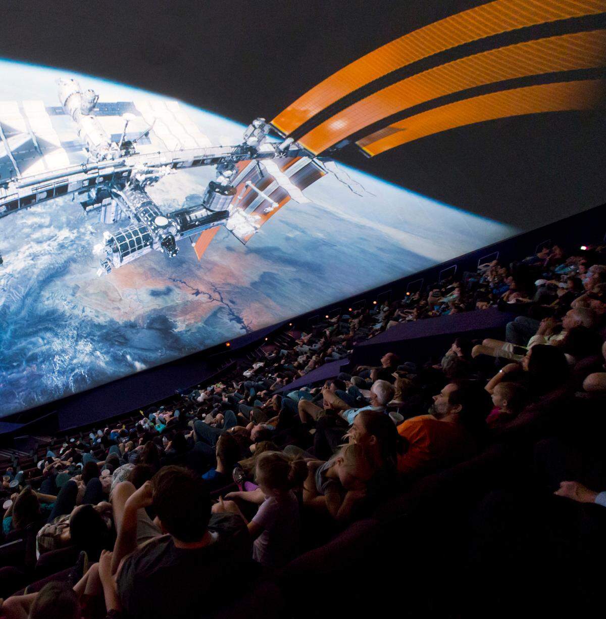 Fort Worth Museum of Science and History plans to contract with Los Angeles-based Cosm to convert the Omni Theater IMAX into an immersive digital dome, replacing the old white ceiling with LED modules.