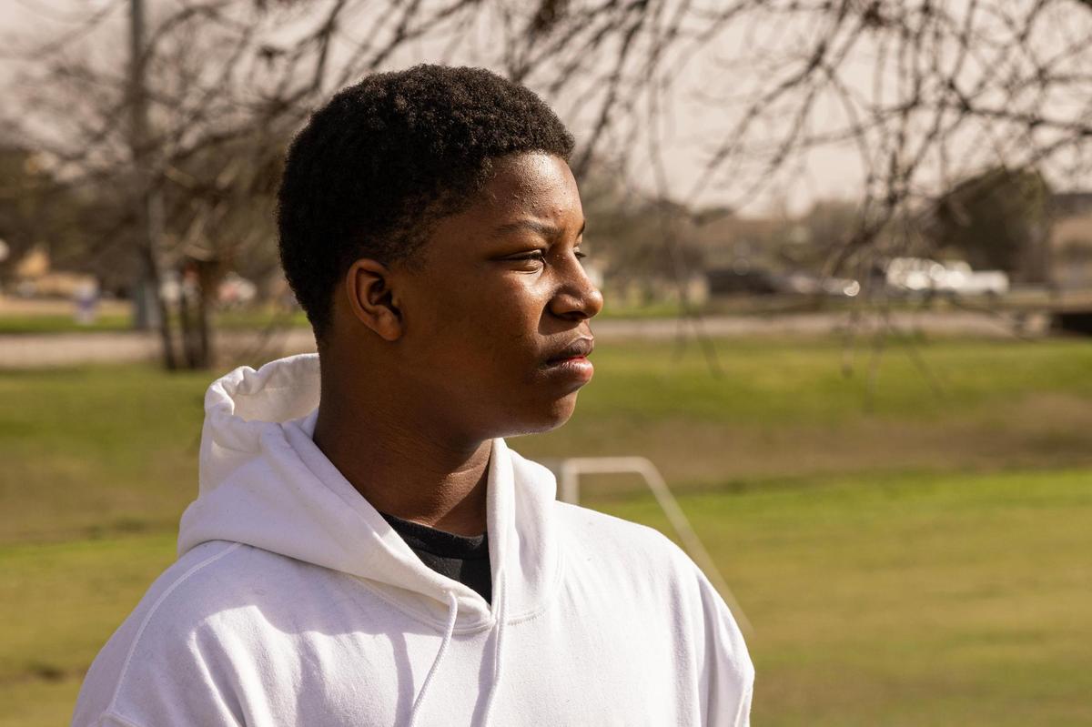 JoSaun Robinson, 14, is limited in the outdoor activities he can participate in and has missed more than 20 days of school this year due to his asthma. He has seen improvement, however, since he and his mother began working with Cook Children’s Healthy Homes Asthma Program.