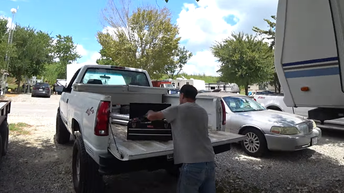 The man fainted and hit his head during the encounter, Texas authorities say.