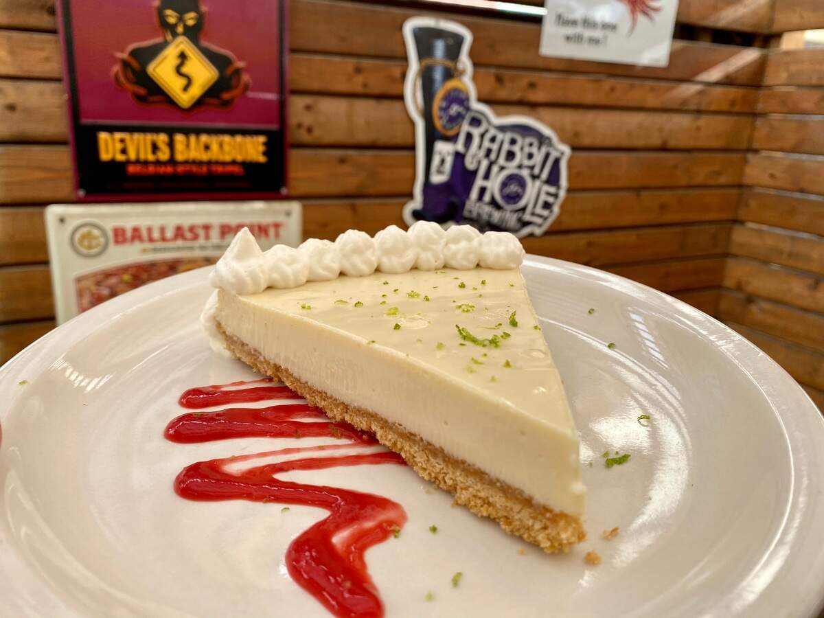 Key lime pie at Tributary Cafe in Fort Worth.