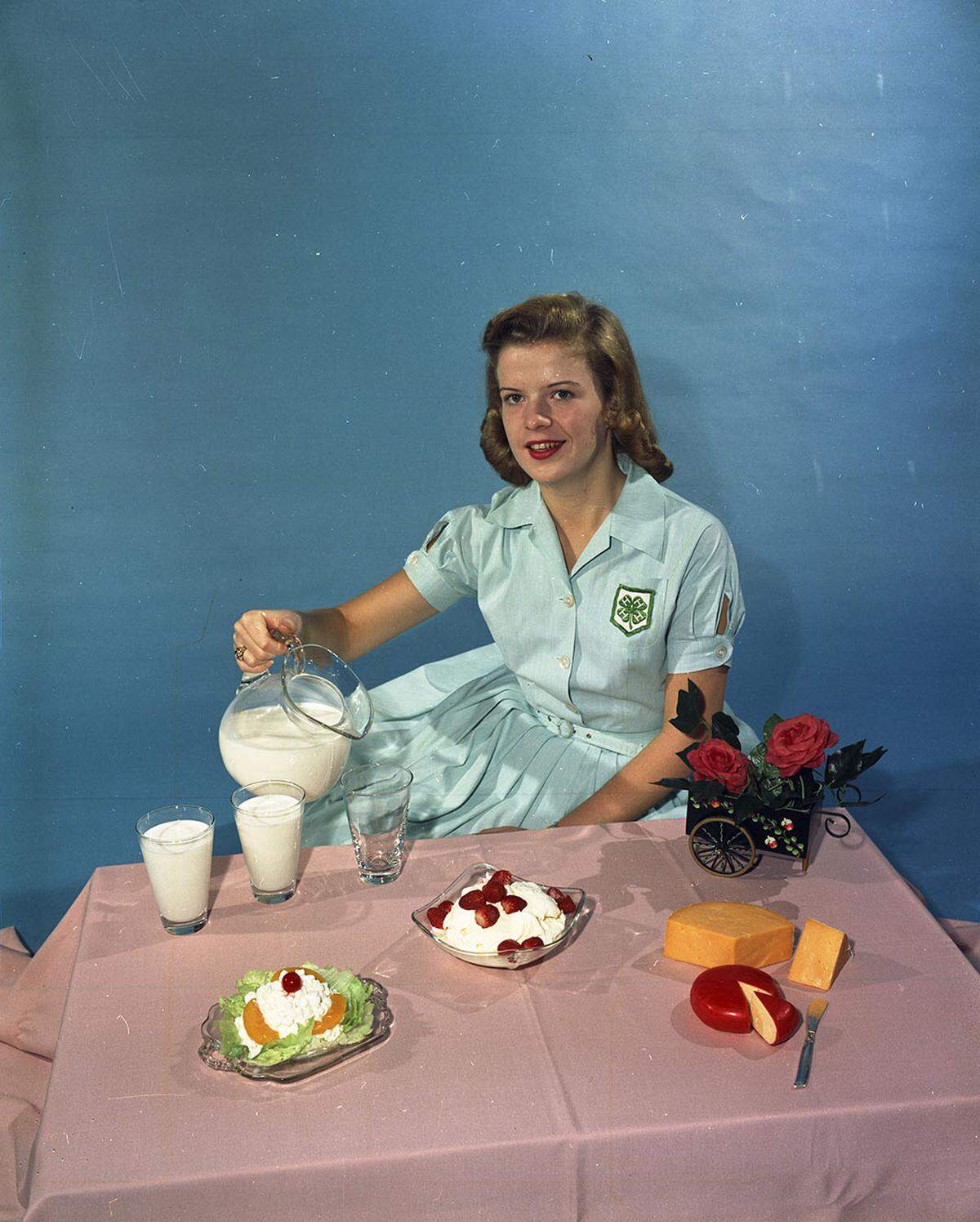 May 1958: Sarah Bunnell, 17, of Grapevine, 4-H Girl