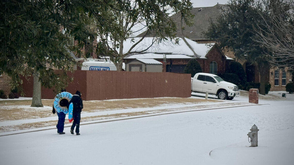 Snow Photos: Our North Texan readers share how much snow they got