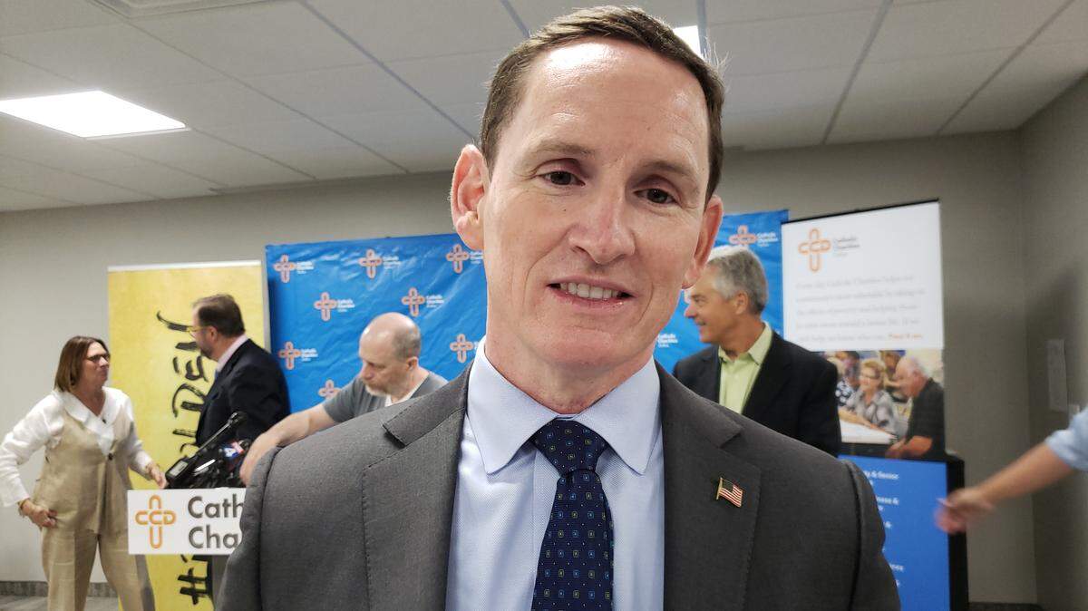 Dallas County Judge Clay Jenkins in a 2018 archive photo.