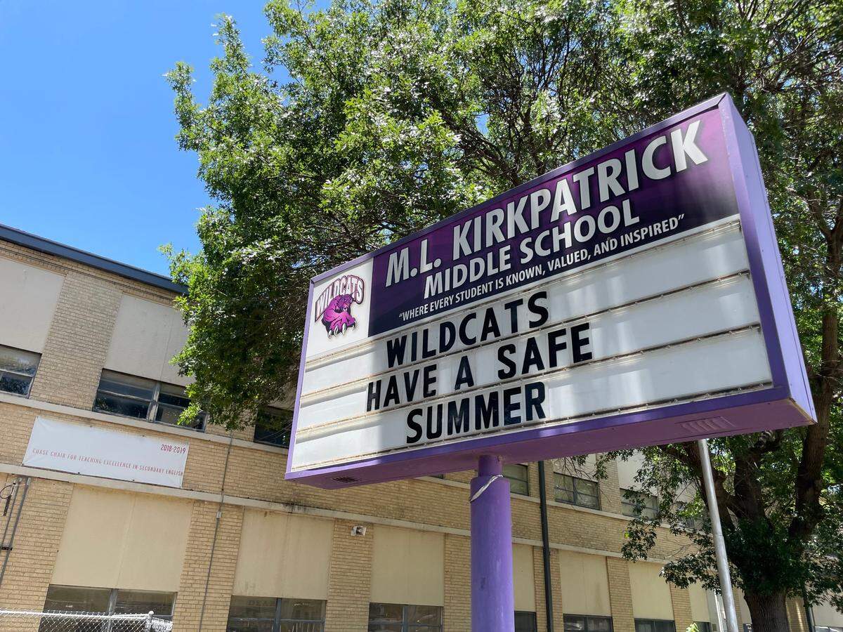 Kirkpatrick Middle School is photographed on Tuesday, June 17, 2025.