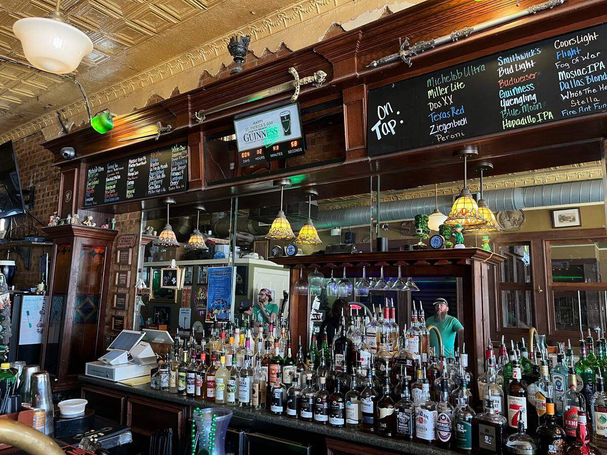 A Guinness St. Patrick’s Day countdown is on year round at Finn MacCool’s Pub.