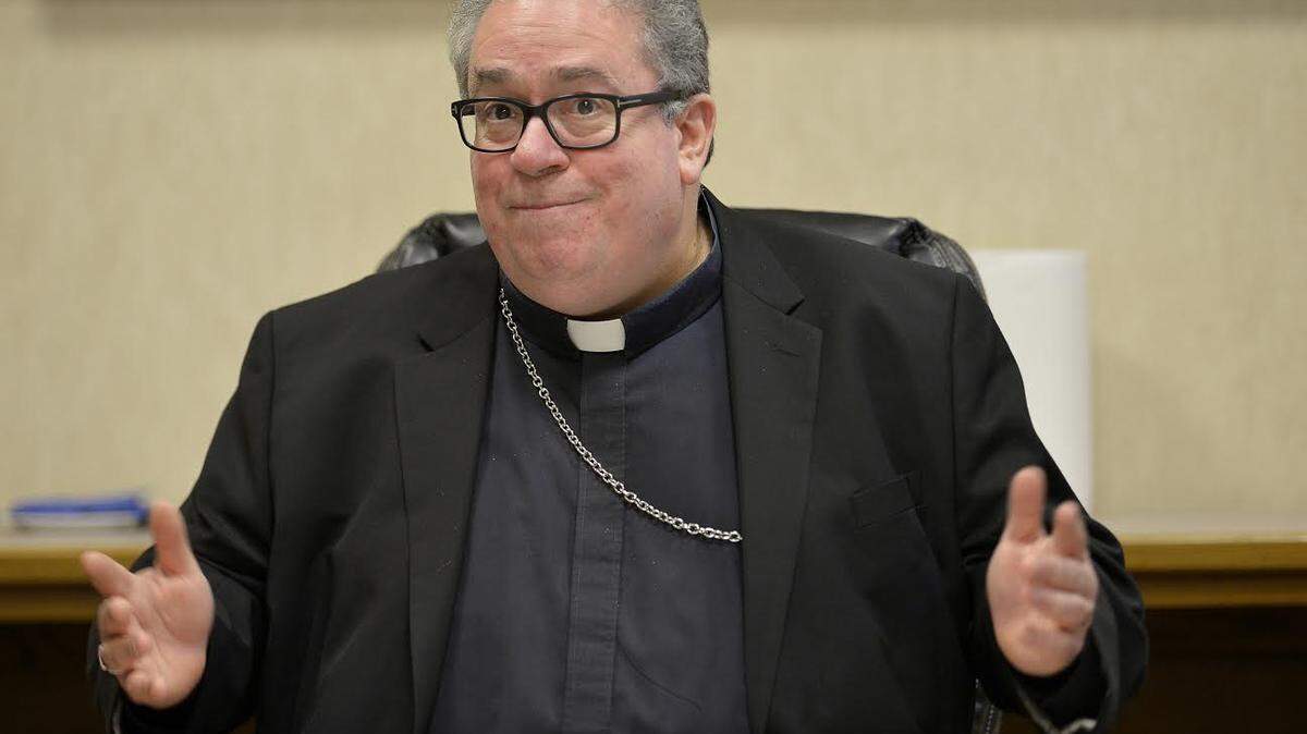 Interview of the Bishop Michael Fors Olson at Catholic Diocese of Fort Worth in Fort Worth, TX, Friday, Dec. 14, 2018.