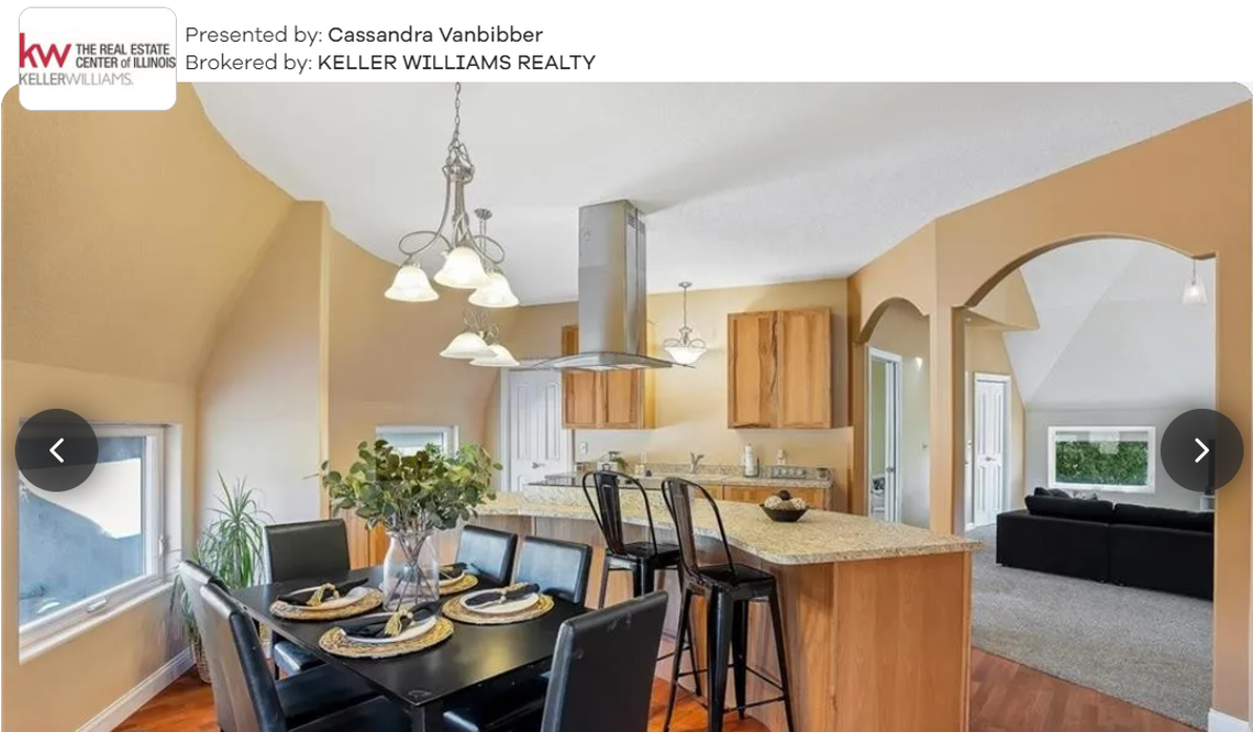Kitchen and dining area