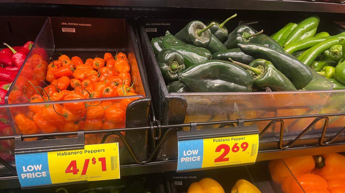 Peak produce season is starting in spring through the end of summer.