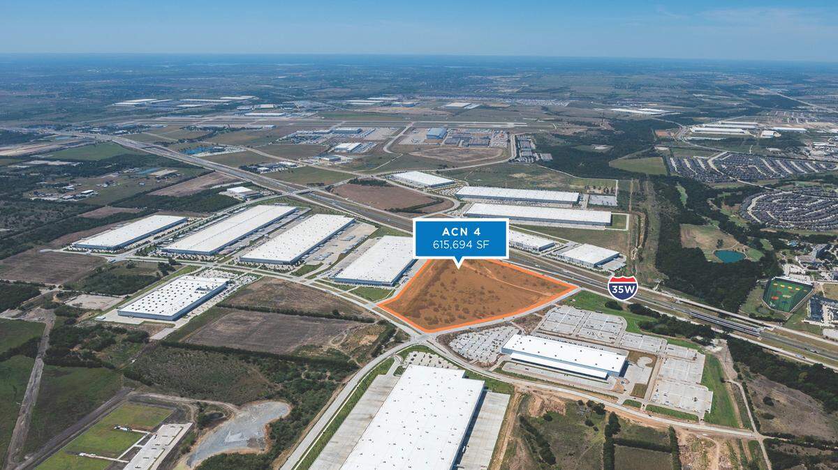 A map of AllianceTexas featuring upcoming Alliance Center North 4.
