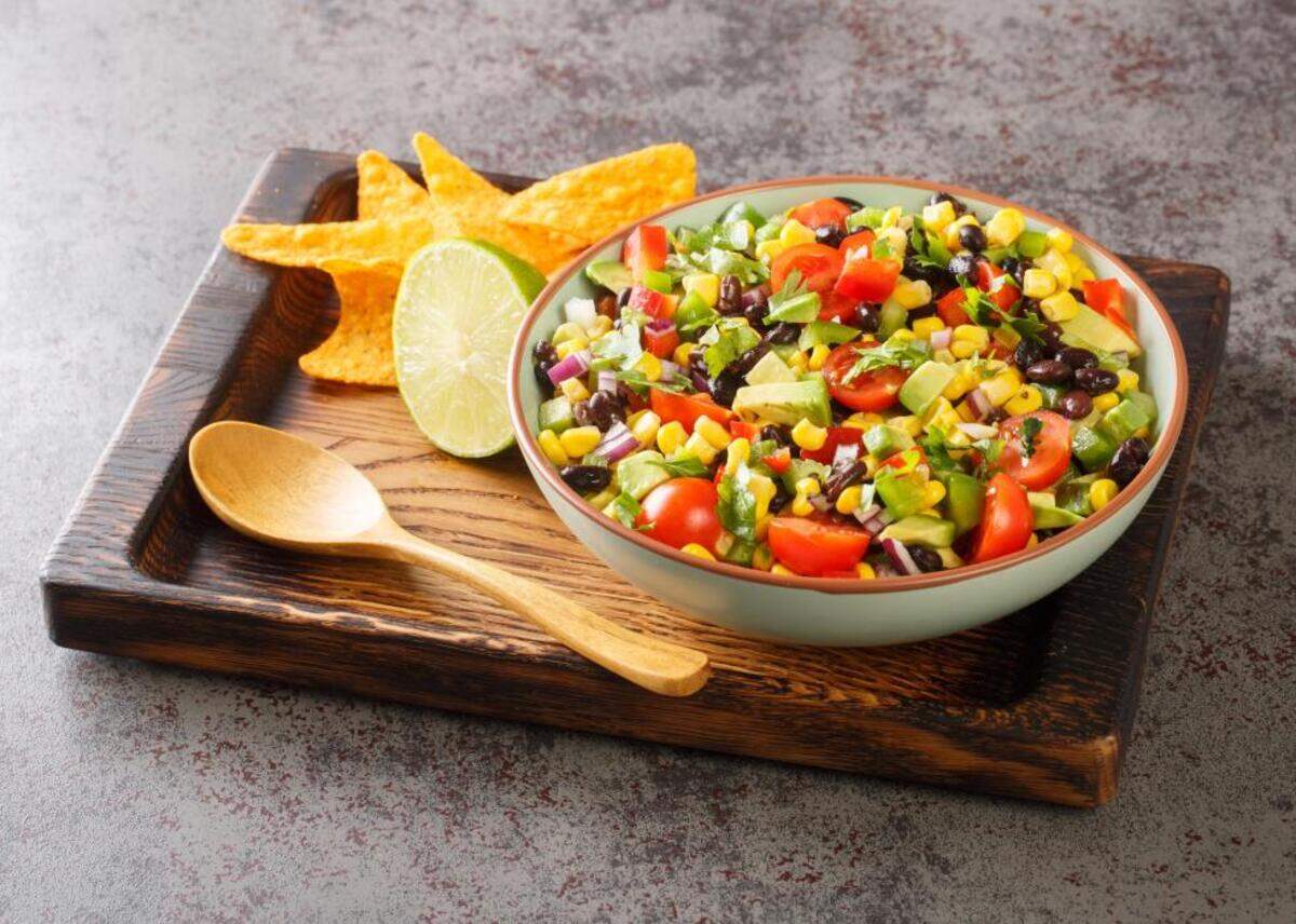 Also called “cowboy caviar,” Texas caviar is considered a top Thanksgiving side. It consists of black-eyed peas, black beans, corn, tomatoes, and bell peppers.&nbsp;