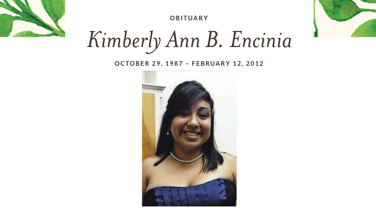 An arrest was made in the 2012 death of Kimberly Encinia, who was struck and killed in Corpus Christi.
