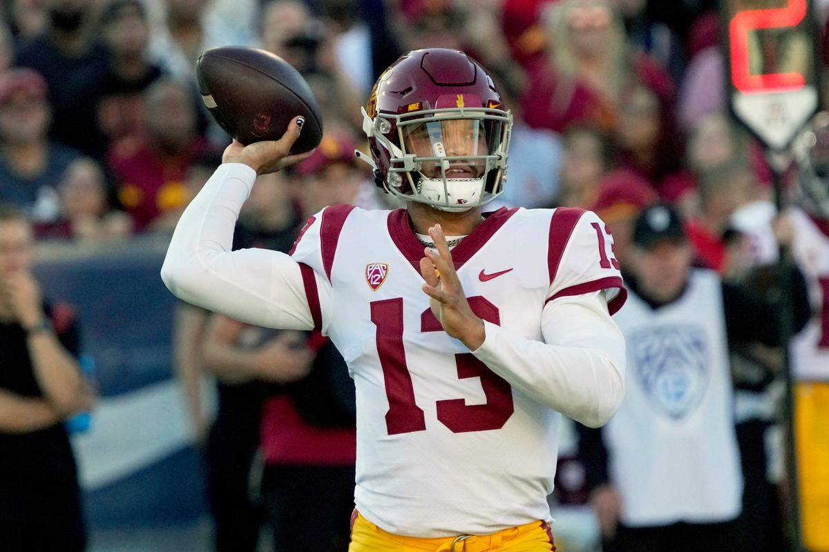Southern California quarterback Caleb Williams