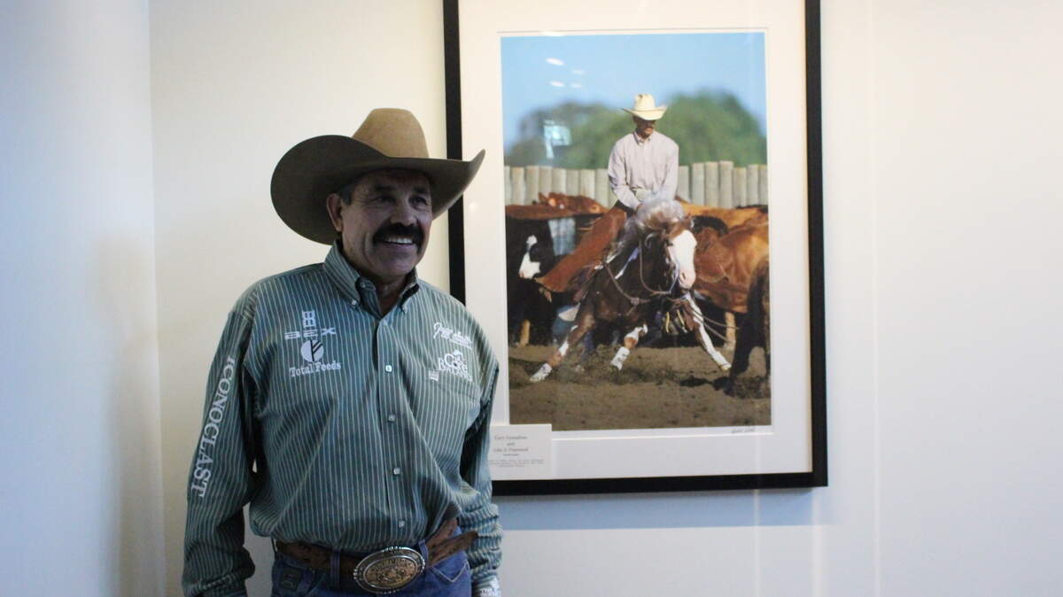 Ascencion Bañuelos is the first Mexican American to be inducted into the National Cutting Horse Association Hall of Fame.
