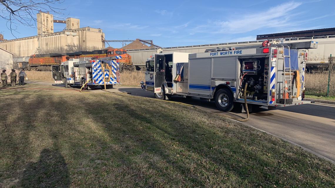 A man and two children were transported to hospitals in serious/critical condition as Fort Worth fire crews fought a residential fire in the 2100 block of South Jennings Avenue.