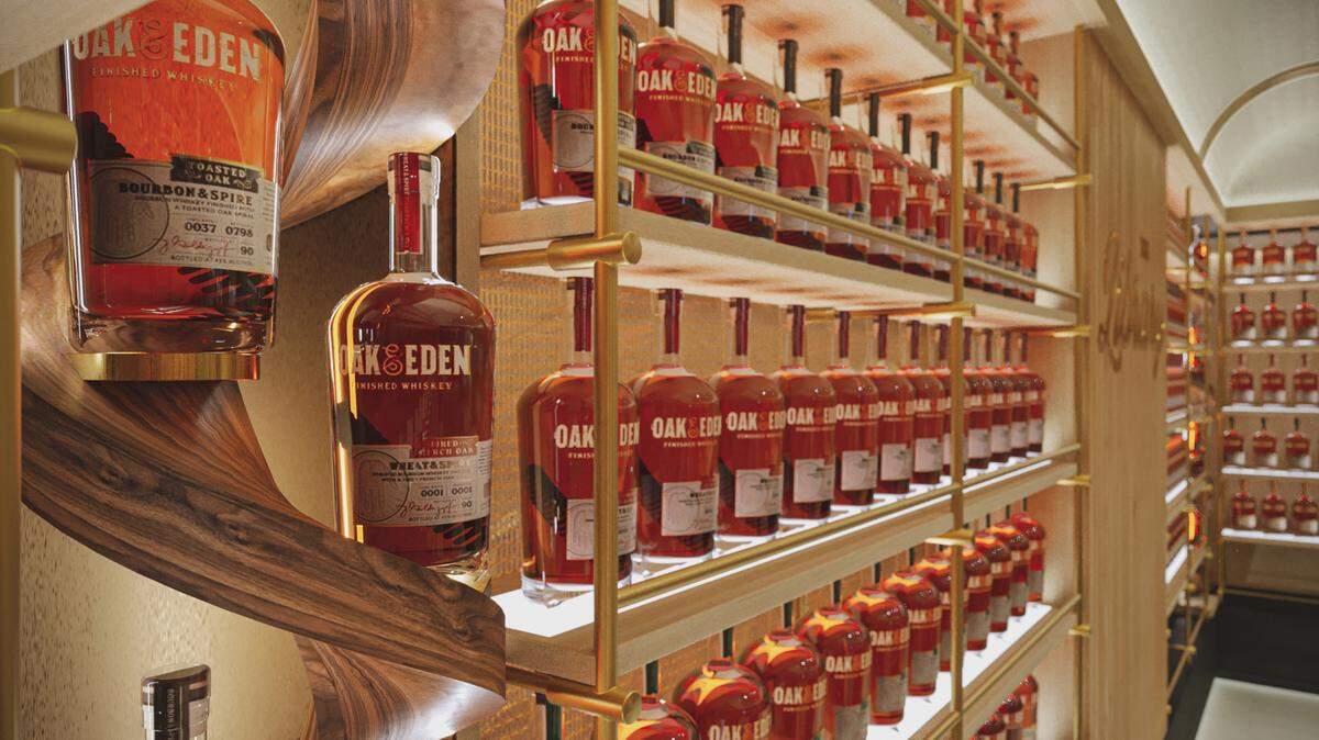 With a 1,300-bottle library in its latest tasting room and craft bar in The Shops At Clearfork, aficionados and novices alike can create bottles of Oak & Eden whiskey with a personal flavor profile to take home.