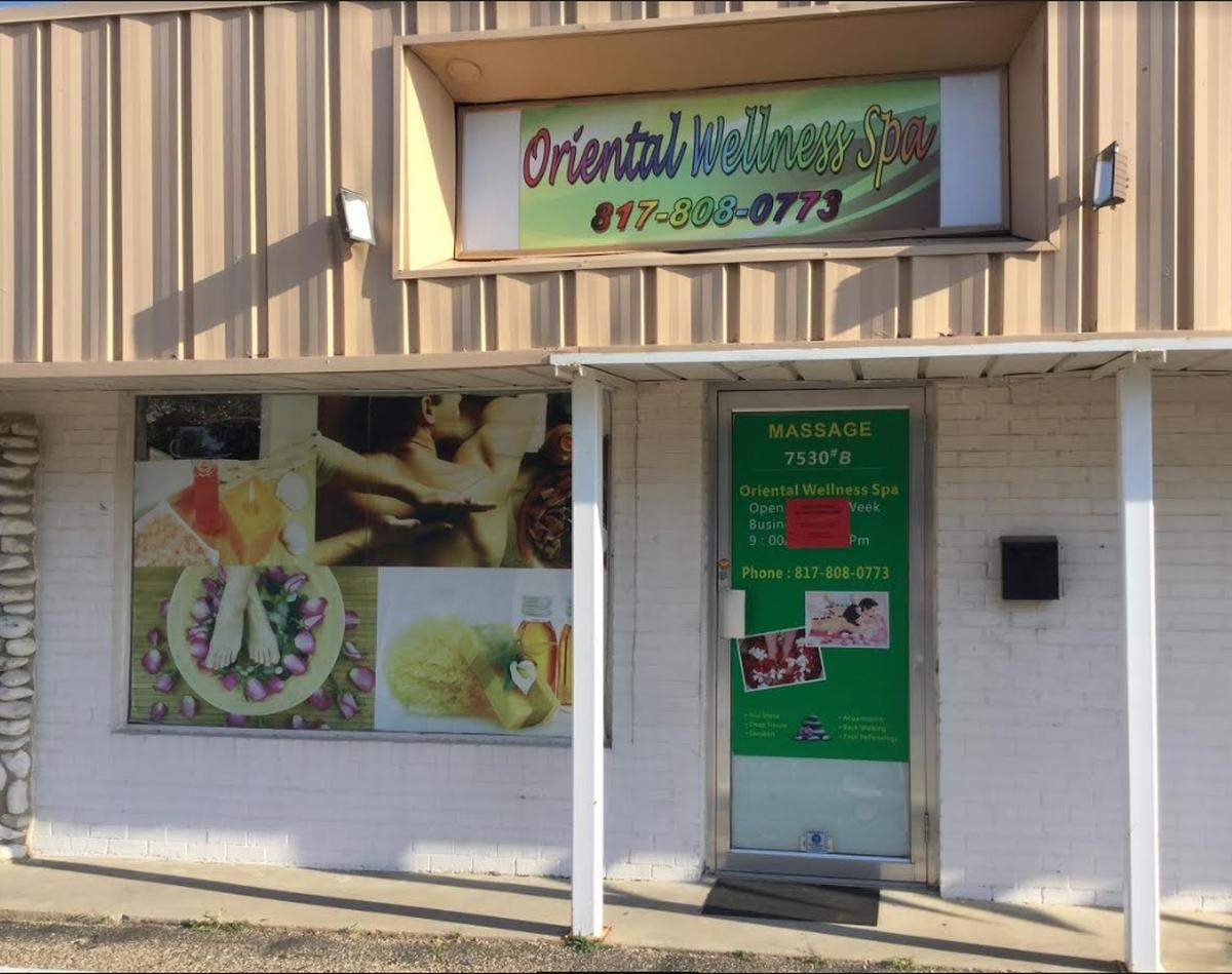 Oriental Wellness Spa in Richland Hills was closed in 2018.