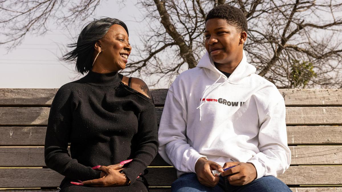 Southwest Fort Worth resident Quiniece Robinson and her son JoSaun, 14, have worked with Cook Children’s Healthy Homes Asthma Program, which provides resources and help for families to prevent asthma triggers. JoSuan has struggled with asthma since he was 10.