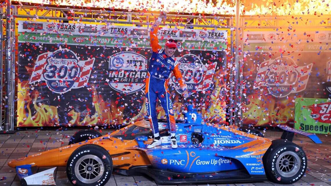 New Zealander Scott Dixon wins IndyCar Genesys 300 at Texas Motor Speedway for 5th time