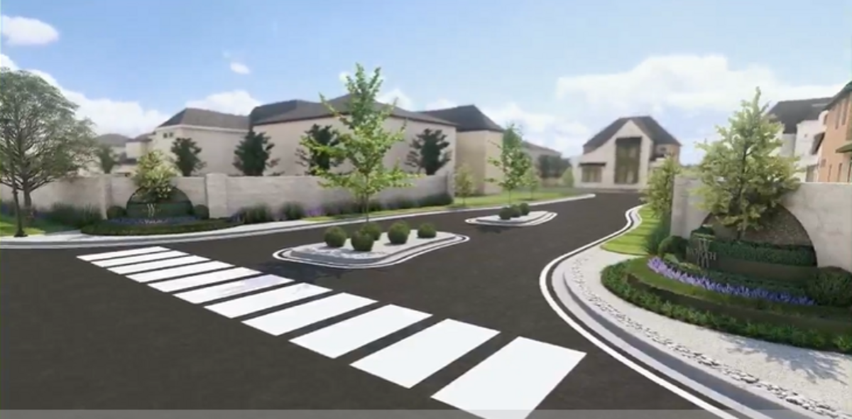 The new Willow Meadow development will also have 37 single-family lots that will have walking access to the retail section of the development.