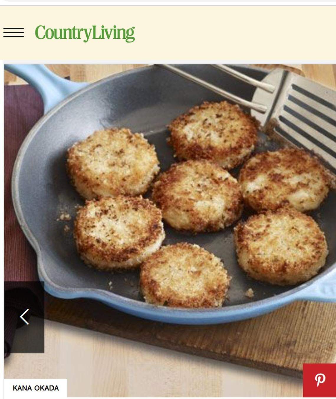 Crispy Rosemary Potato Cakes