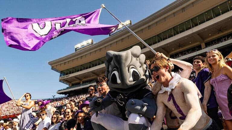 TCU’s latest Amon G. Carter Stadium concession food: A purple Korean corn dog