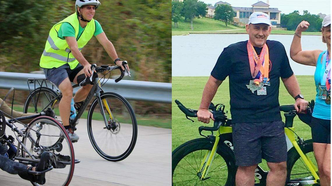 Two bicyclists with the Frisco Triathlon Club were killed after a crash with a vehicle in Denton County Saturday morning, Pilot Point police said. Two bicyclists with the Frisco Triathlon Club were killed after a crash with a vehicle in Denton County Saturday morning, Pilot Point police said.