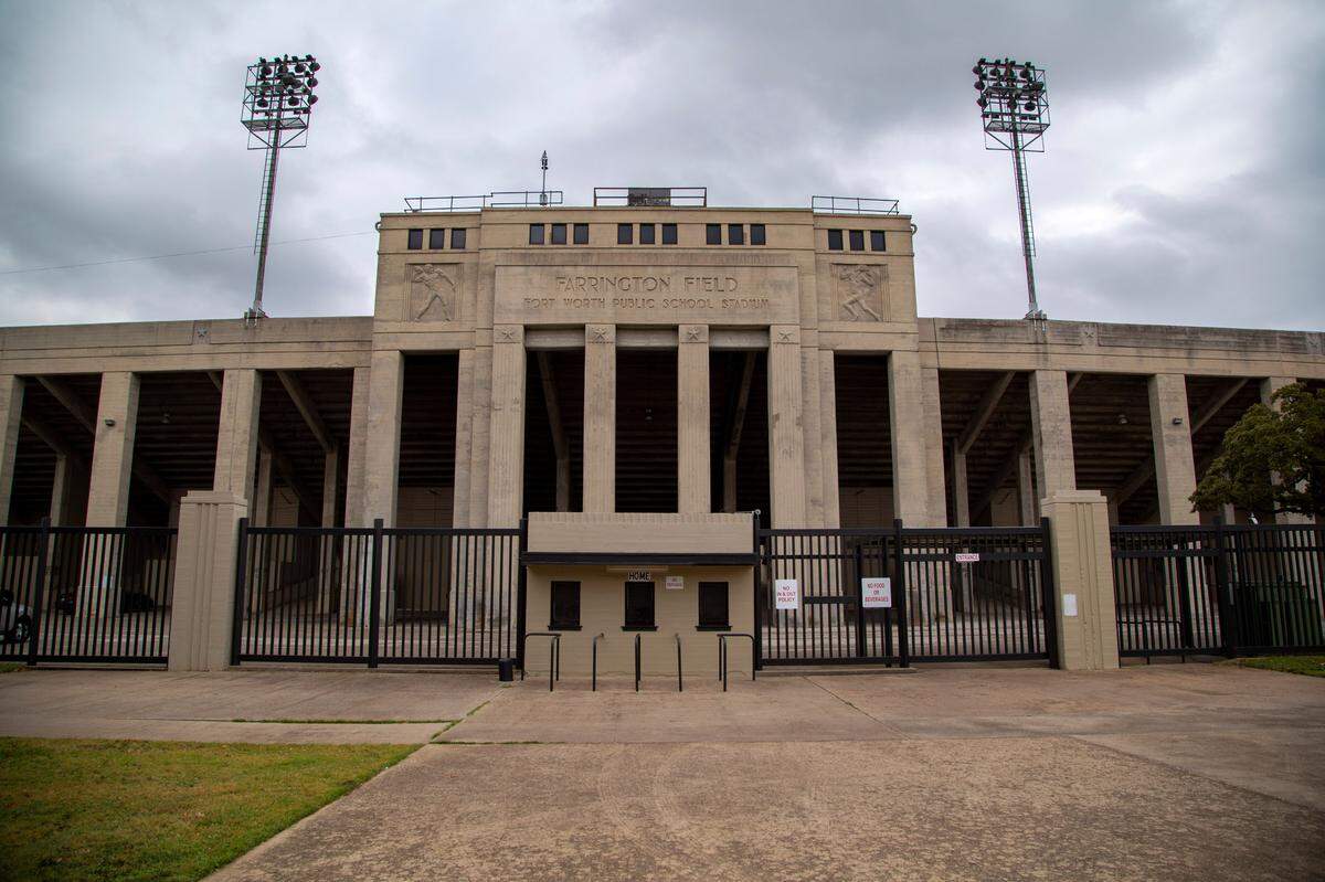 Farrington Field will likely be sold by Fort Worth ISD, as the district will try to create a new stadium.