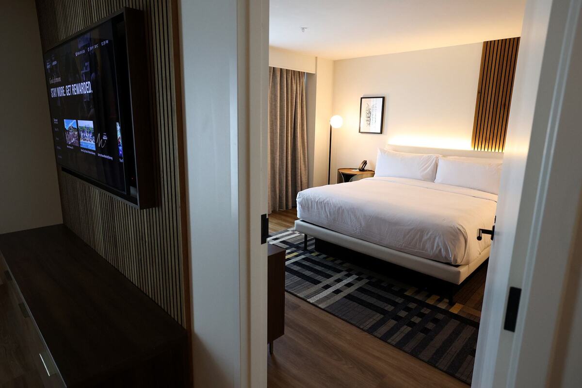 A suite at Le Meridien Downtown Fort Worth on Monday, Aug. 19, 2024.