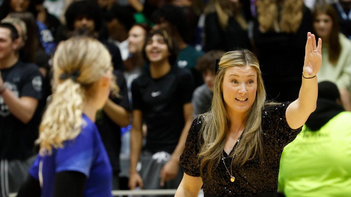 Byron Nelson head coach Brianne Groth is the Star-Telegram Volleyball Coach of the Year.