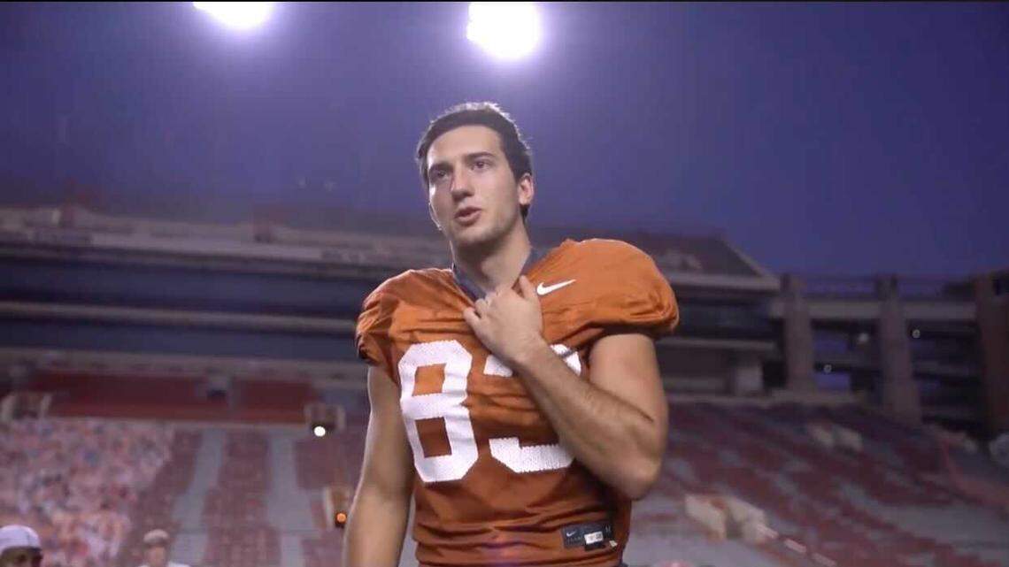 Kai Money shows a range of emotions after finding out he’s on scholarship.