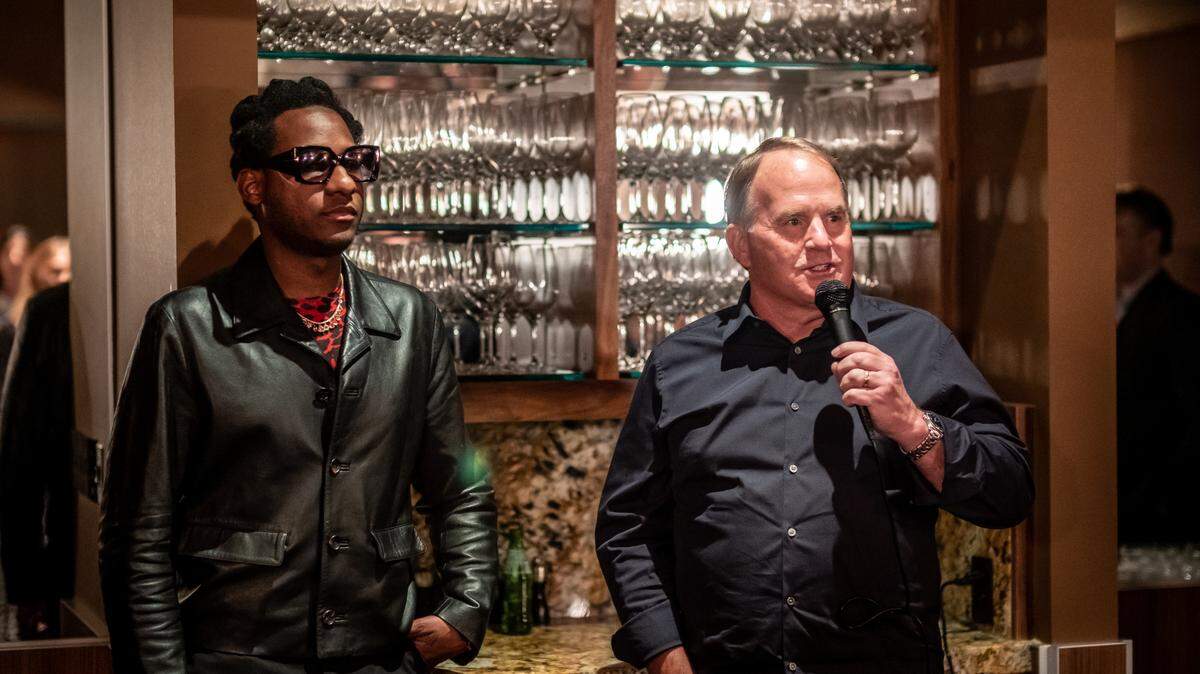 The Big Good co-founders Leon Bridges and Gary Patterson.