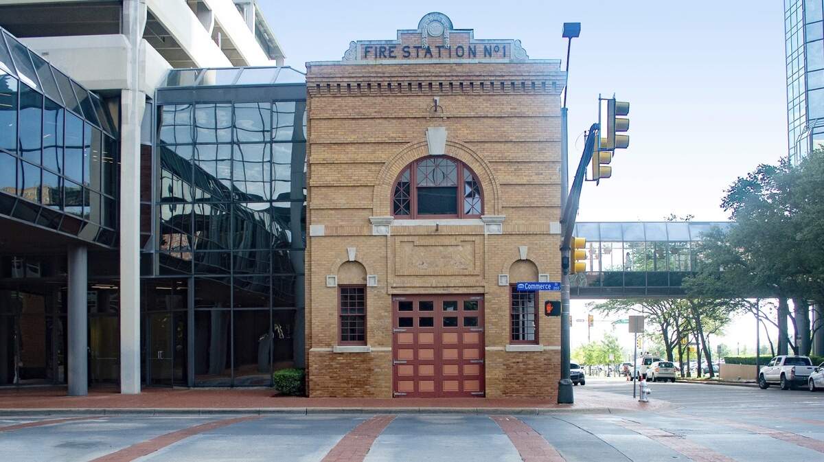 The Old Fire Station No. 1, home to Cafe 203 upstairs, will have a Starbucks Pickup coffee stand downstairs.