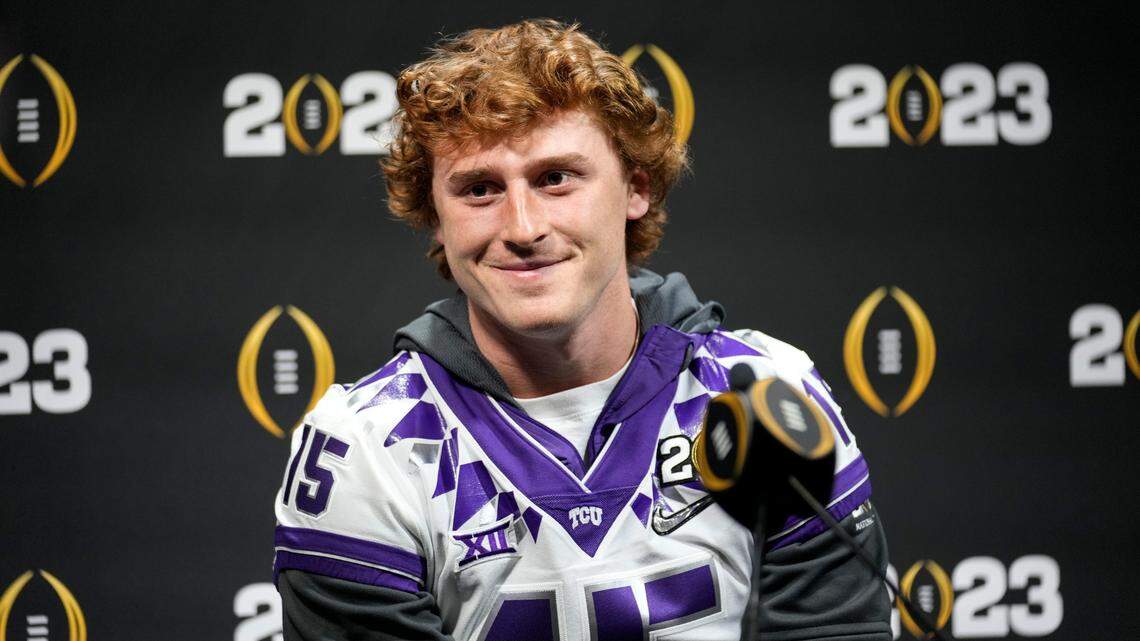 TCU quarterback Max Duggan is playing in the Senior Bowl this week with an eye toward improving his NFL draft stock.