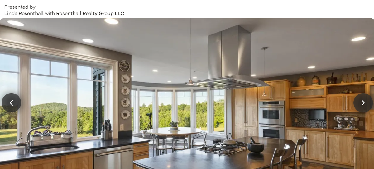 Kitchen and dining area