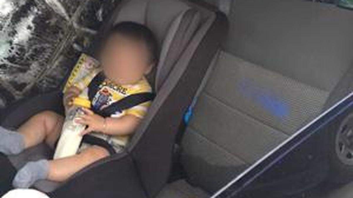 A baby was found next to 275 pounds of marijuana in Brownsville, according to border patrol agents.